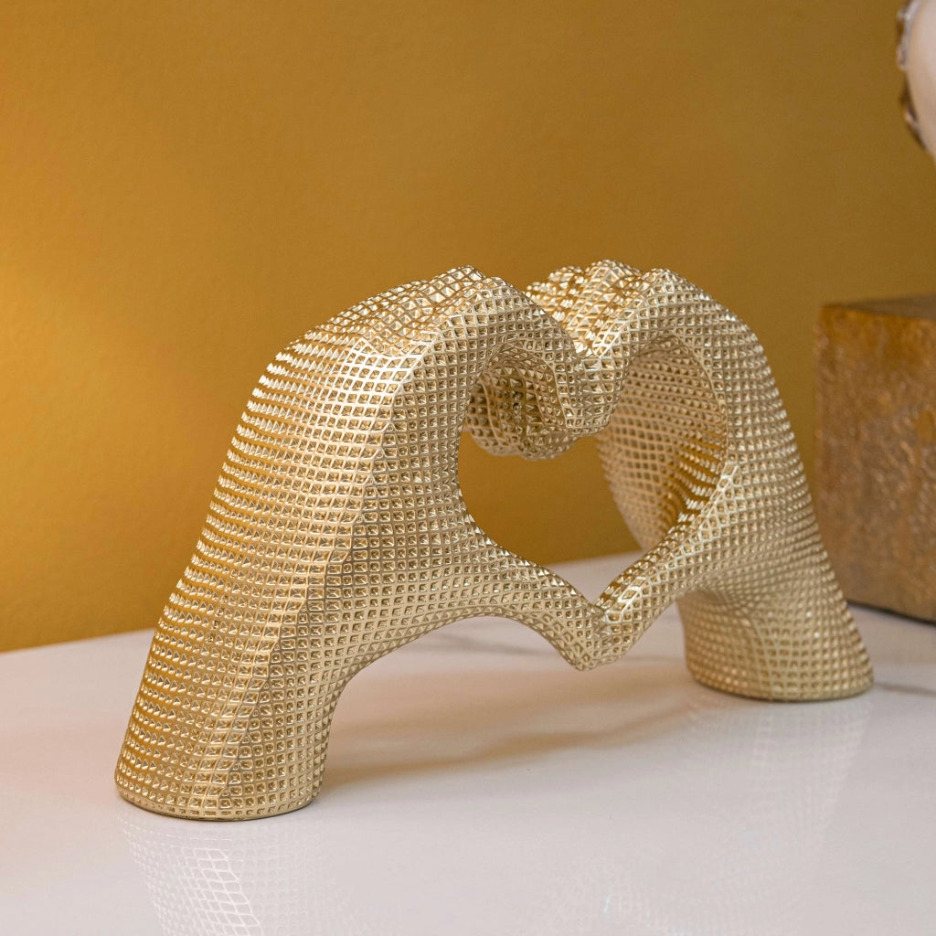 Bama, Statua Statua Mani Intrecciate, oro