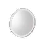 KRIZIA A/M - Applique Led 30W Dimmerabile con Specchio, Touch CCT 3000K-4000K, Antiappannamento, Finitura Bianco Satinato - Gealuce