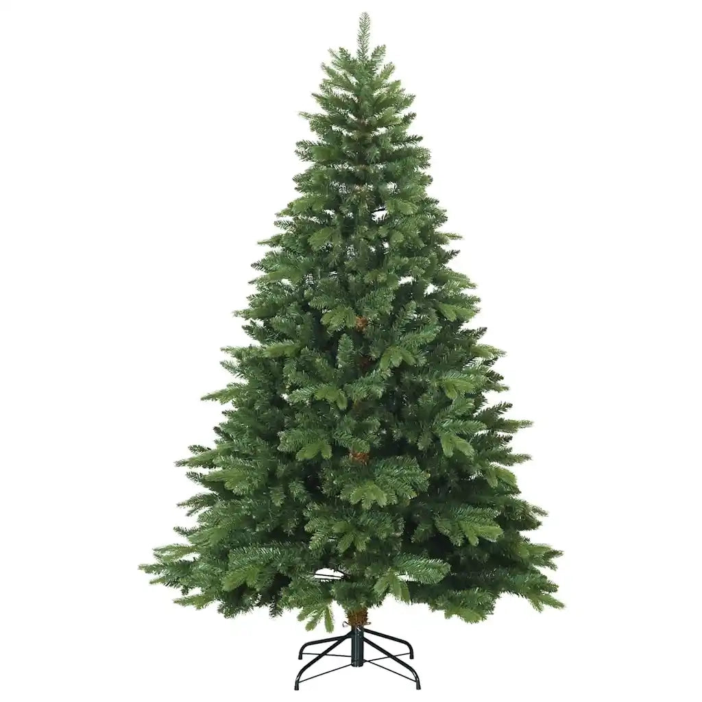 Albero di Natale artificiale con 300 LED Verde 210 cm PE e PVC 3397563