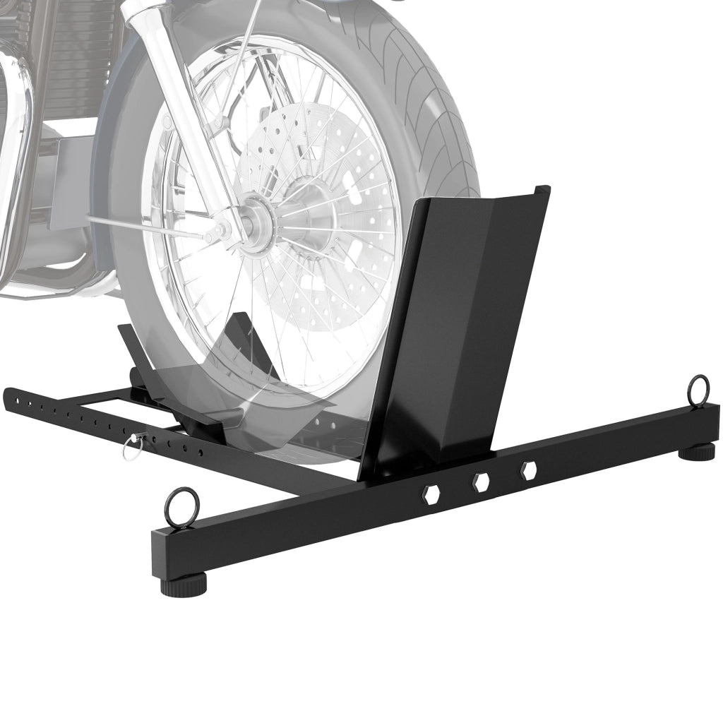 Blocca ruota moto anteriore ¨C Xylo ¨C regolabile 14 livelli ?34-84cm capacit¨¤ 816kg nero