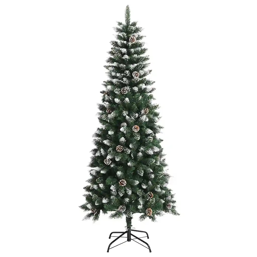 Albero di Natale | Decorazioni natalizie artificiale con 300 LED Verde 180 cm