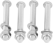 Set di riparazione per scala da bagno - Bucaneve di acciaio inossidabile/Attacchi - Viti a vite - 4x Bucaneve/4x Attacchi - 6,7 cm Lunghezza - 120 g Peso - Set di attacchi di fissaggio