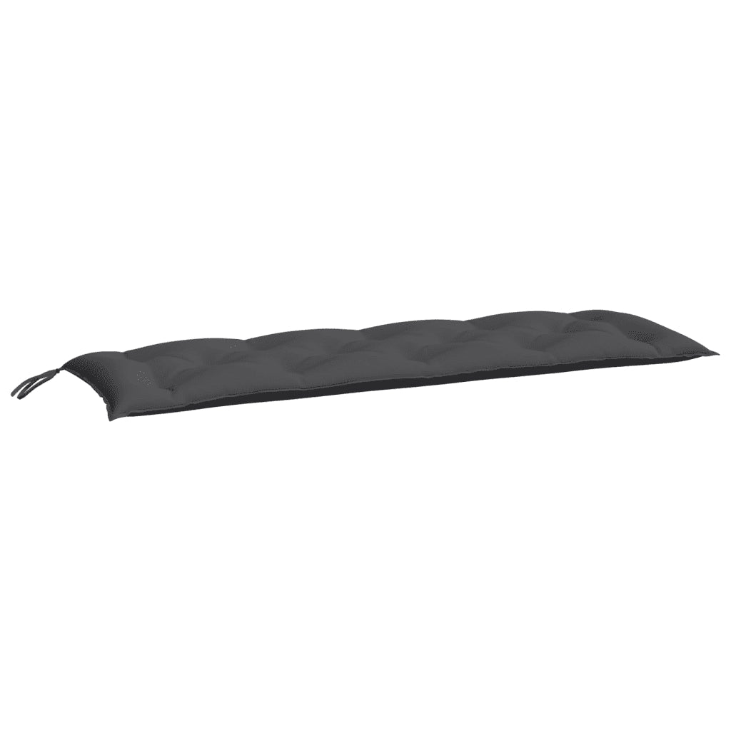 Cuscini Panca Giardino 2 pz | Cuscini per sedie Antracite 150x50x7cm Tessuto Oxford