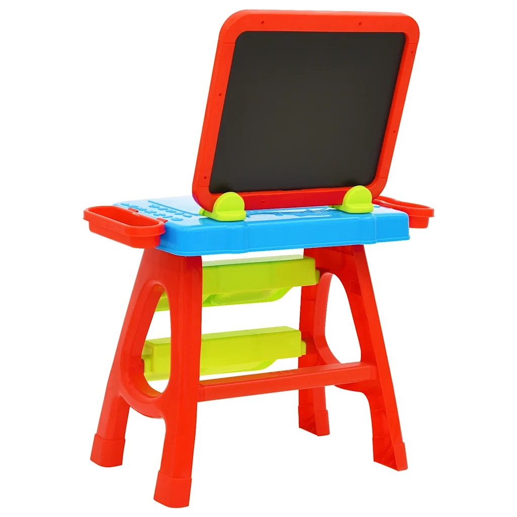 Set da Gioco 3-1 per Bambini con Cavalletto e Scrivania CFW2058703