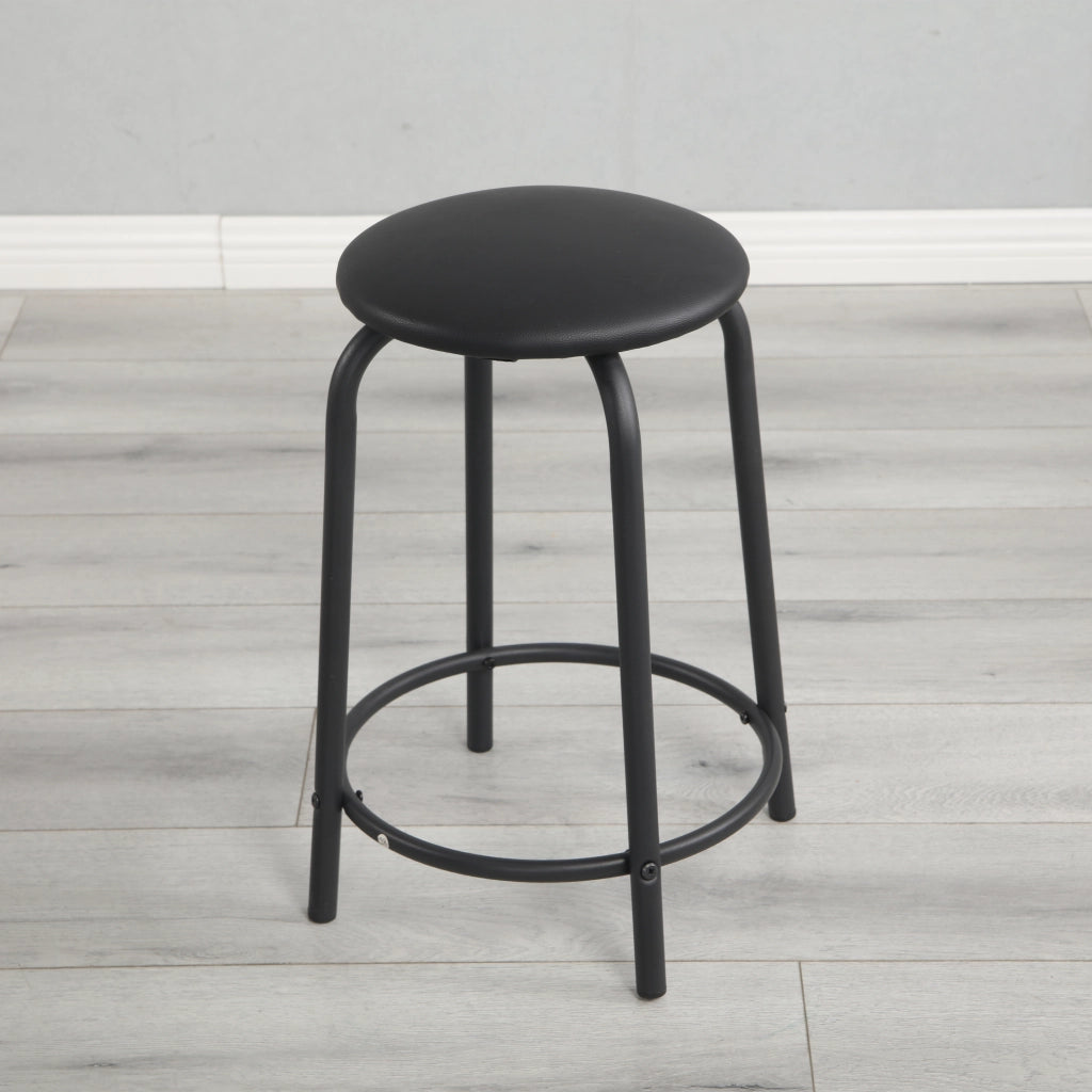 Scrivania Regolabile con 2 Cassetti e Sgabello ¨C MINIMAL ¨C Nero