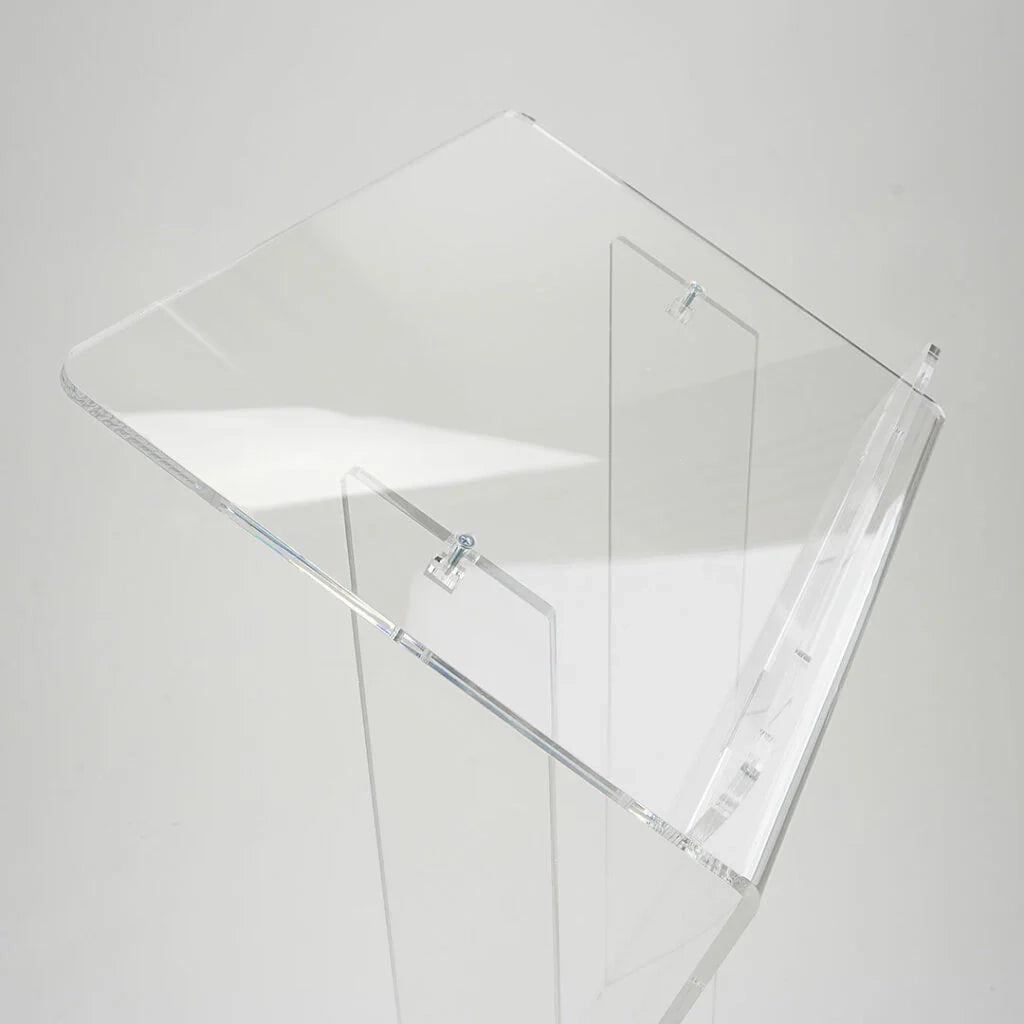 Podio Leggio in plexiglass Modello Z conferenze Eventi Congressi