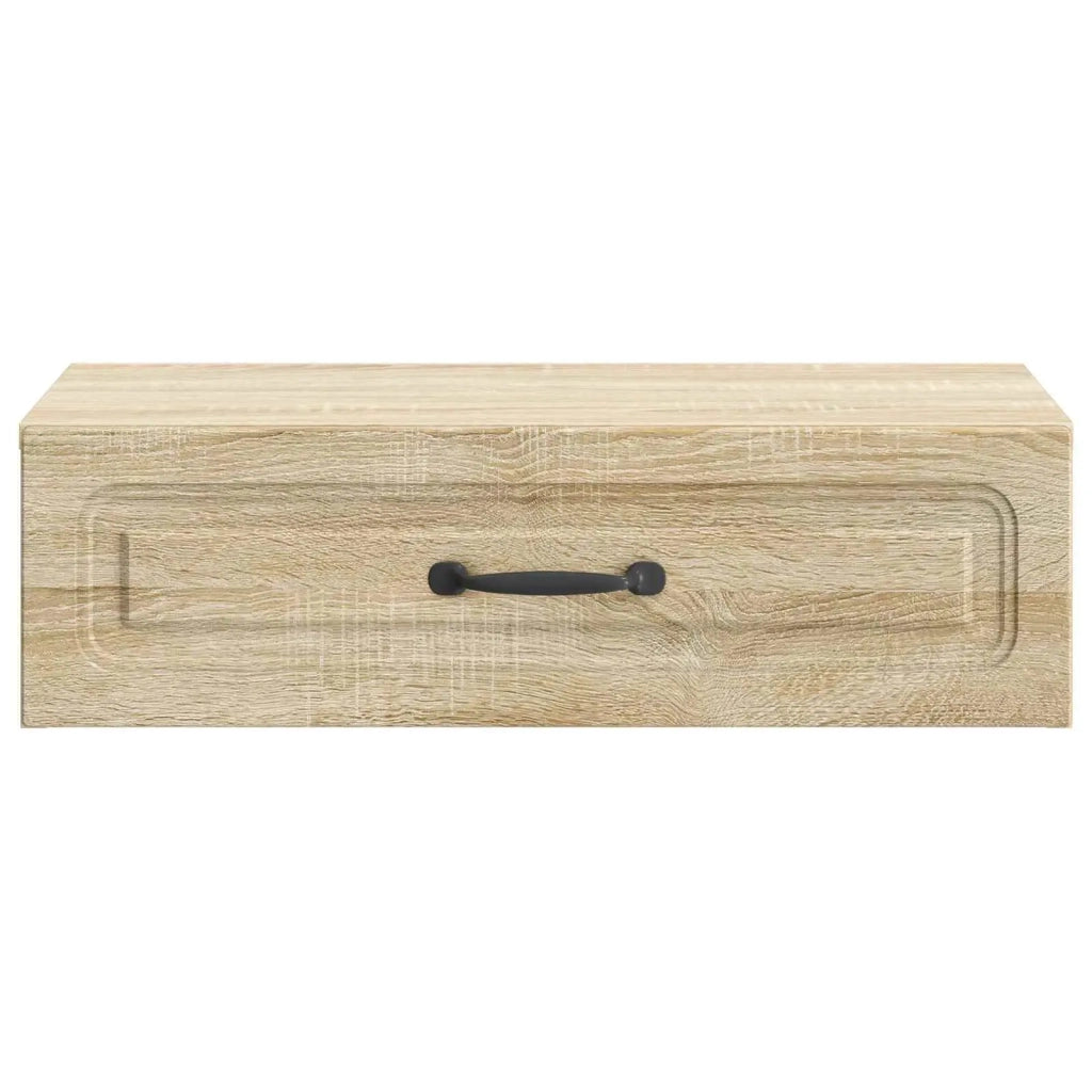 Tavolino da Parete Laterale | Tavolo laterale | Tavolino Rovere Sonoma 59 x 34,5 x 17 cm