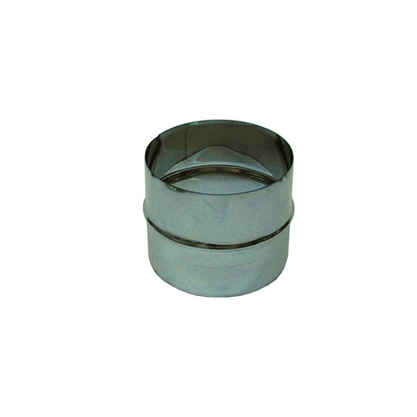 Canna fumaria inox giunto maschio-maschio D. 350 mm. Tubo  acciaio inox 316