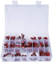 Film Condensatore a Propilene - Assortimento 180 pezzi - Lunga durata - Capacità fino a 630V - Per progetti di elettronica