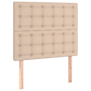 Testiera | Testata Cappuccino 100x5x118/128 cm in Similpelle