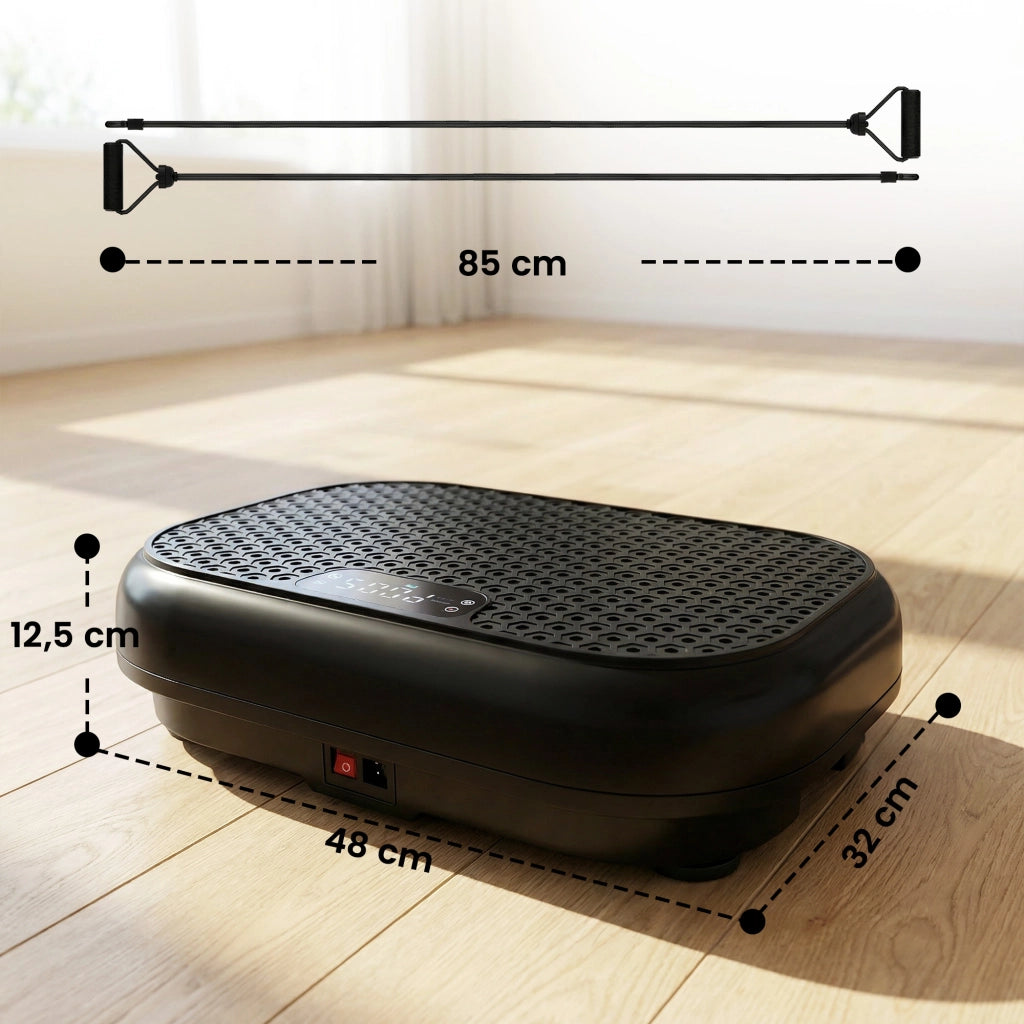 Vibromassaggiatore a Piastra ¨C Minimal ¨C Nero