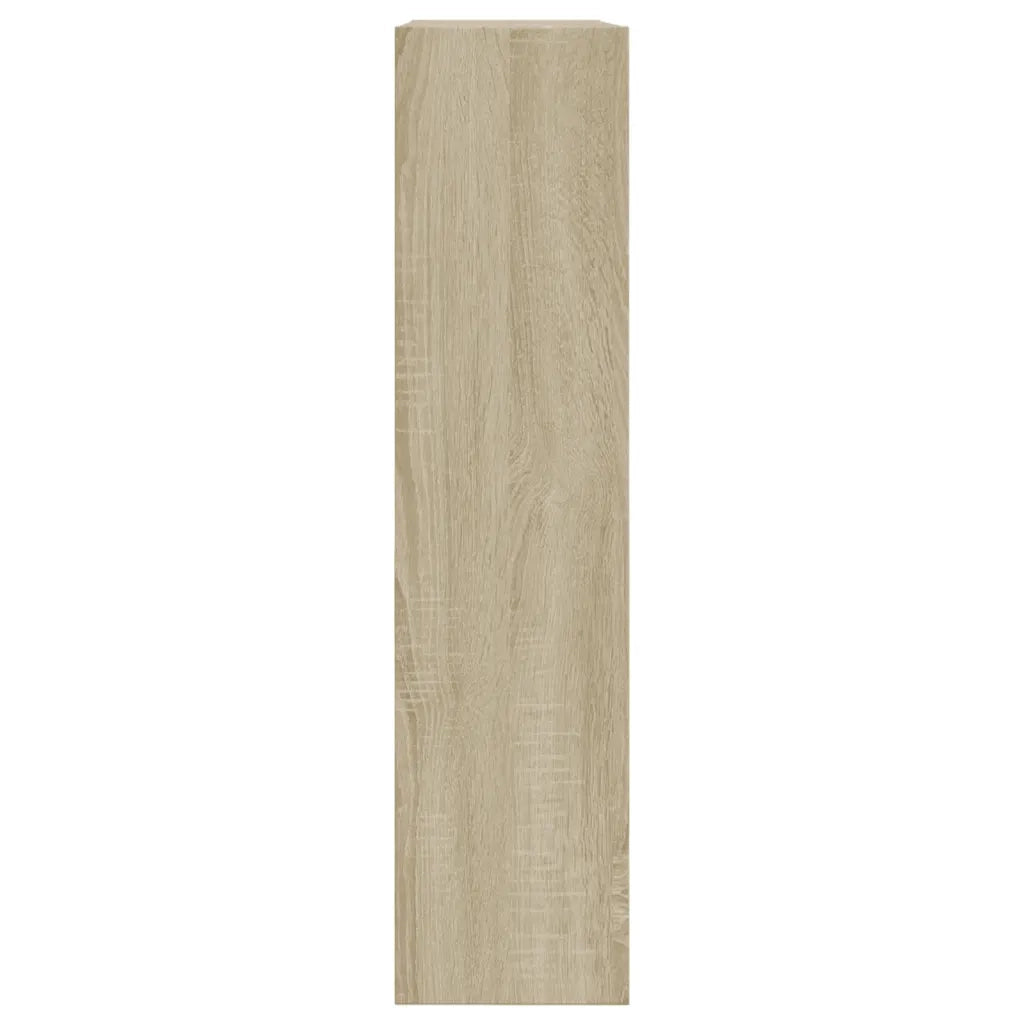 Scarpiera Rovere Sonoma 80x21x87,5 cm in Legno Multistrato 839919
