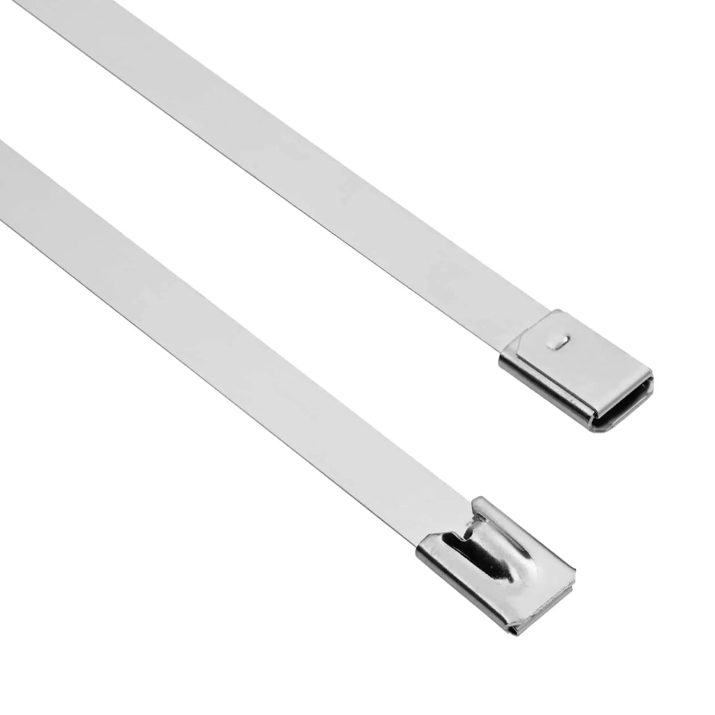 Fascetta per Cavi 50 pz 7,9 x 350 mm Argento 42029378