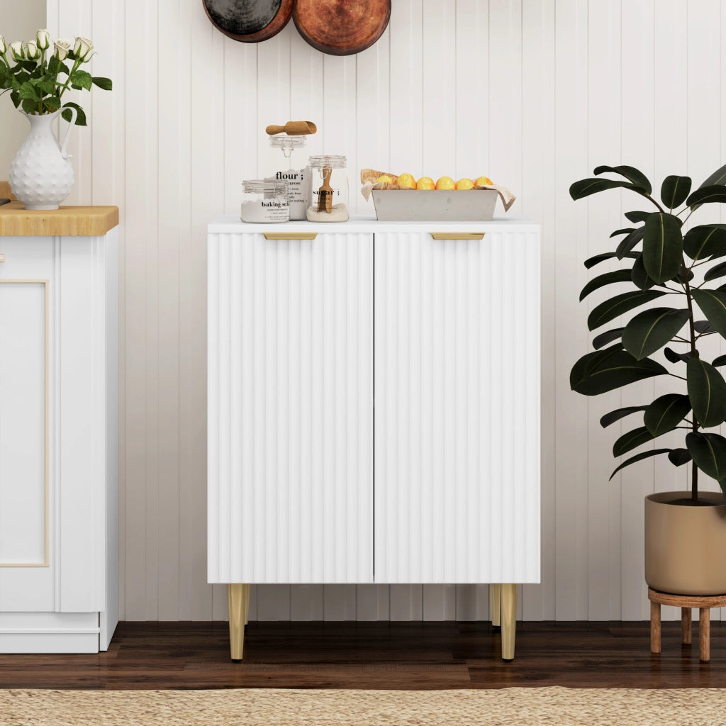 Credenza ¨C Zephmum ¨C 60x40x80 cm bianco