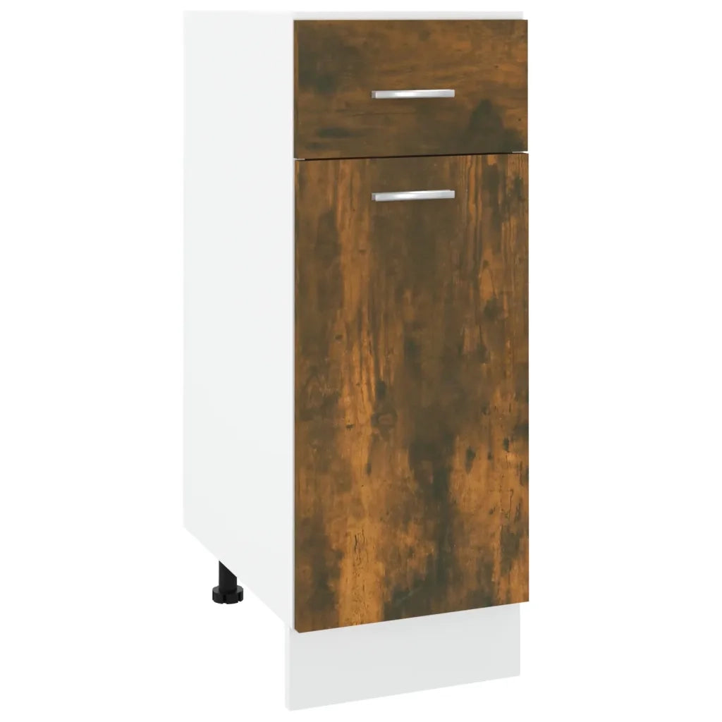 Mobile con Cassetto “Lyon” Rovere Fumo 30x46x81,5 cm 815567