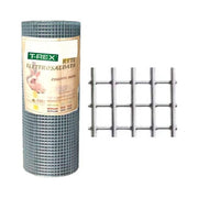 Il Campo RETE ZN 6 3x 6 3-0 55 h.100 m.25 ILCAMPO 00999 Rete elettrosaldata zincata diametro filo 0.55 mm altezza 100 cm larghezza 25 m colore Verde