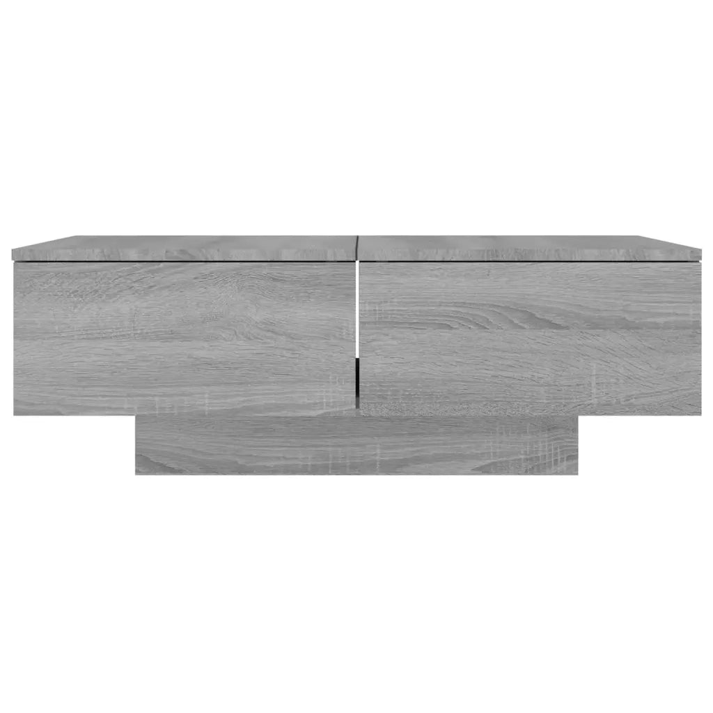 Tavolino da Salotto-Tavolino da soggiorno-Tavolo Grigio Sonoma 90x60x31 cm Legno Multistrato