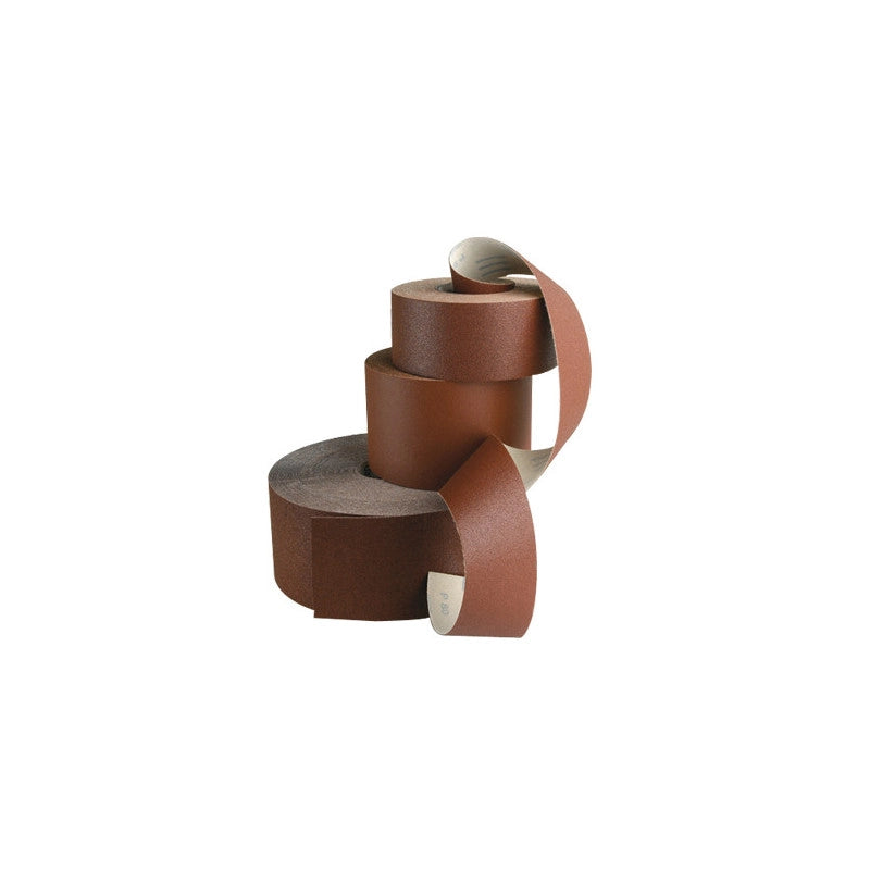 Carta resinata E28V rotolo 25 m grana 180 con velcro per levigatura universale su legno e metallo – Imperial