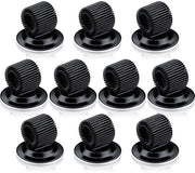 Organizzatore per Pennini da 10 pezzi - Acciaio Manganese - Autoadesivo - Adatto per Whiteboard/Tabella Bulletins - Duraturo e Flessibile - Pennello di Clip