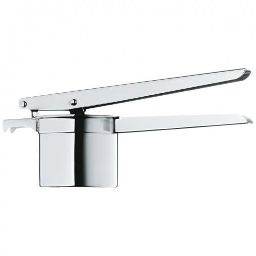 WMF 06.1080.9990 Gourmet Schiacciapatate in Acciaio Inox Cromargan 18-10 con Gancio Stabilizzante colore Argentato