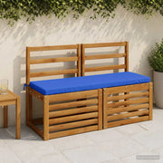 Cuscino per panchina SOEST 100% Poliestere Blu Reale 948822