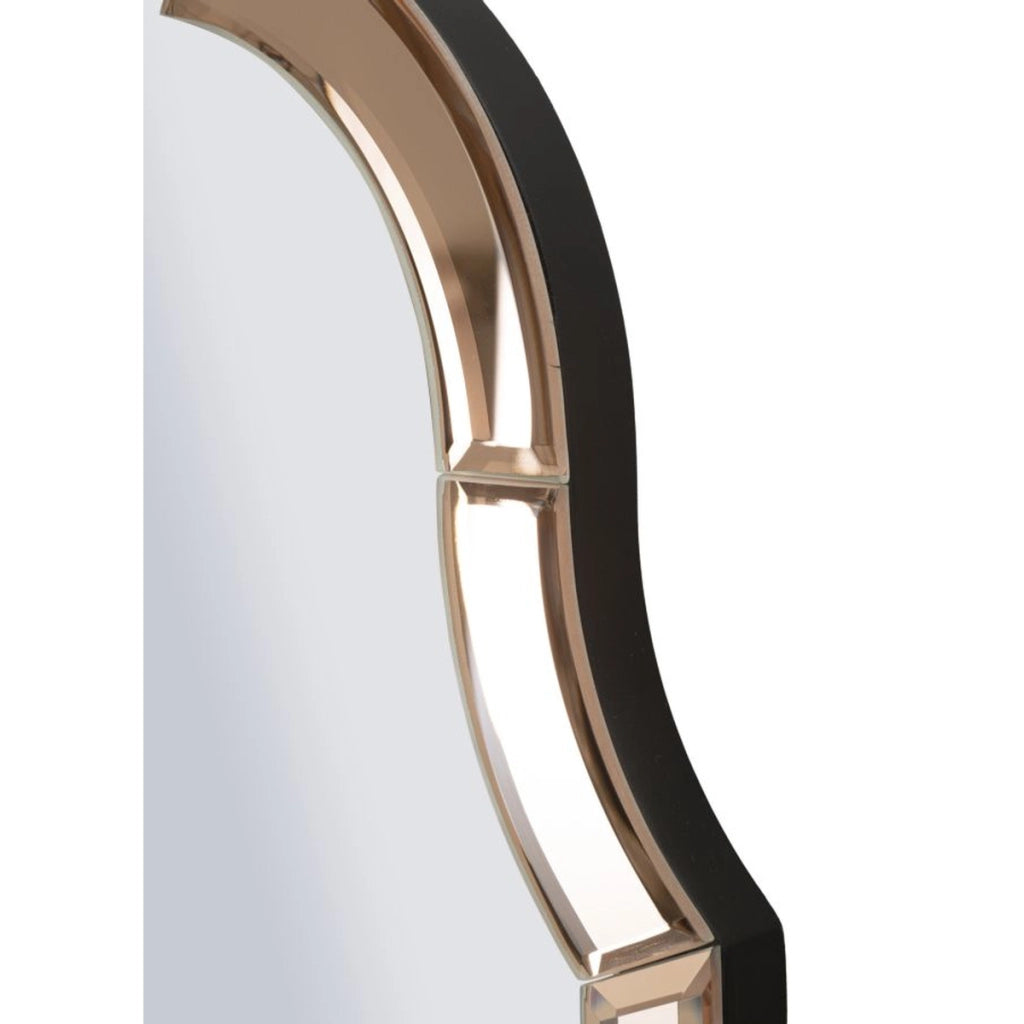 Specchio con Cornice Classico 5, Rosa, MDF, 150x55x2 cm