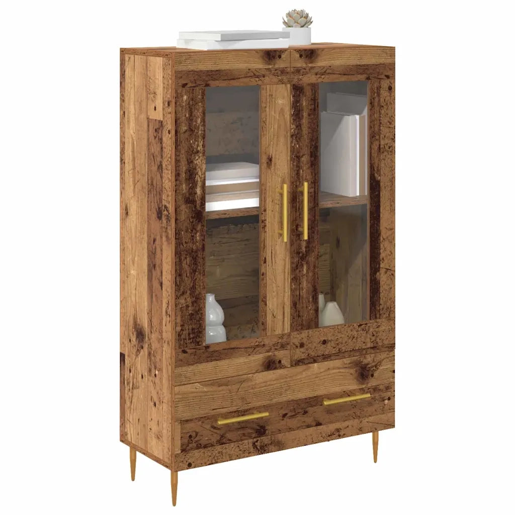 Credenza | Madia | Buffet da pranzo | Armadio da pranzo con cassetto Legno vecchio 69,5 x 31 x 115 cm
