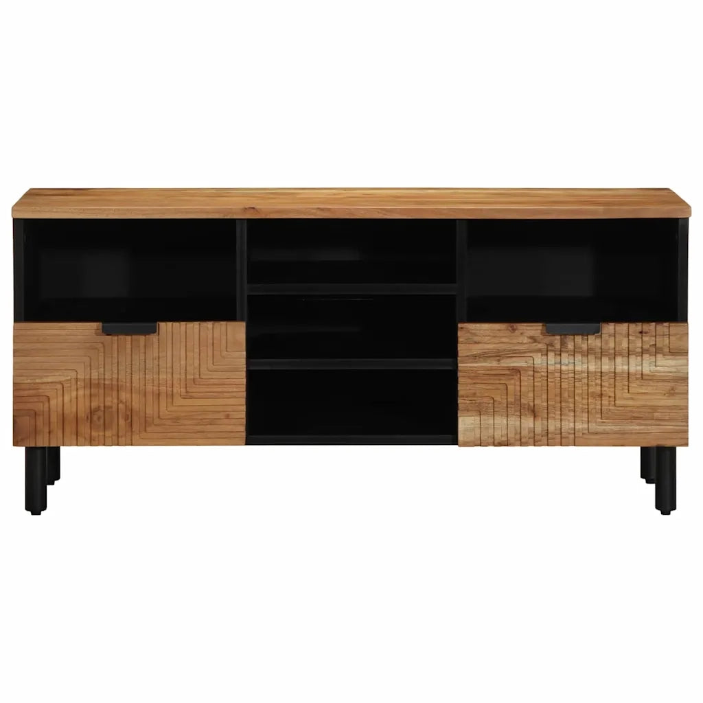 Mobile TV | Armadietto TV | Mobile Porta TV Marrone 100 x 33,5 x 46 cm Legno di mango massello