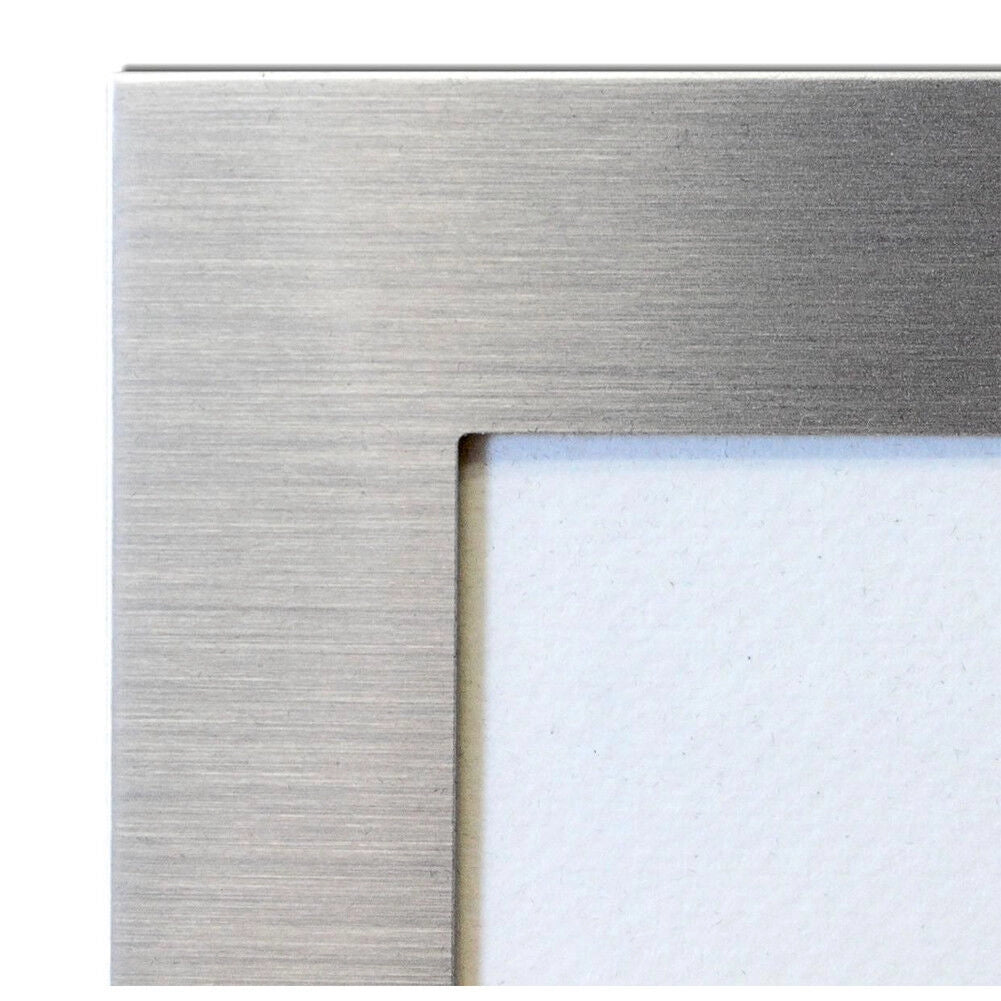 Cornice Portafoto 7 Fotografie Friends Amici Alluminio Vetro 58x28 cm Arti Casa