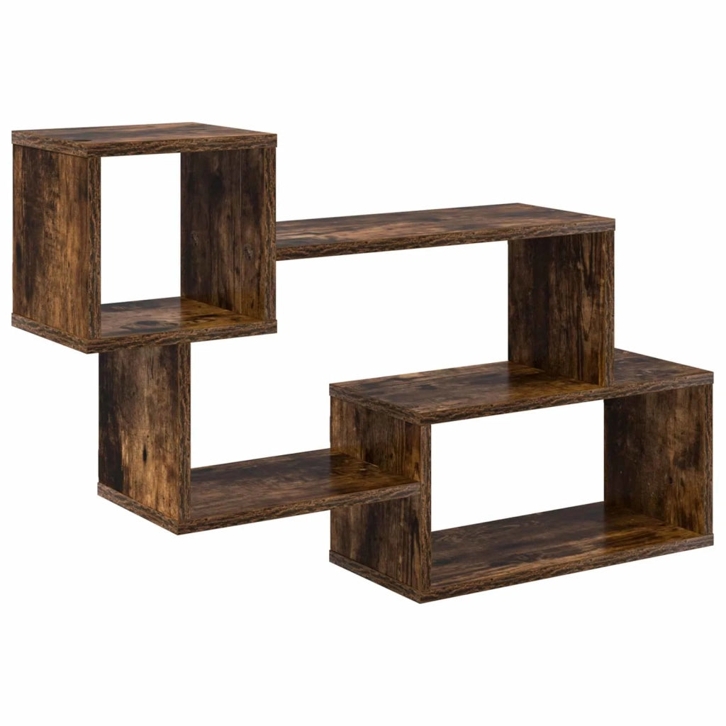 Mensola sospesa A parete Rovere Fumo 87 x 20 x 55 cm 8012096