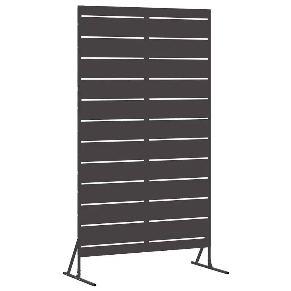 Schermo per Privacy Nero 100 x 50 x 180 cm Acciaio 868563