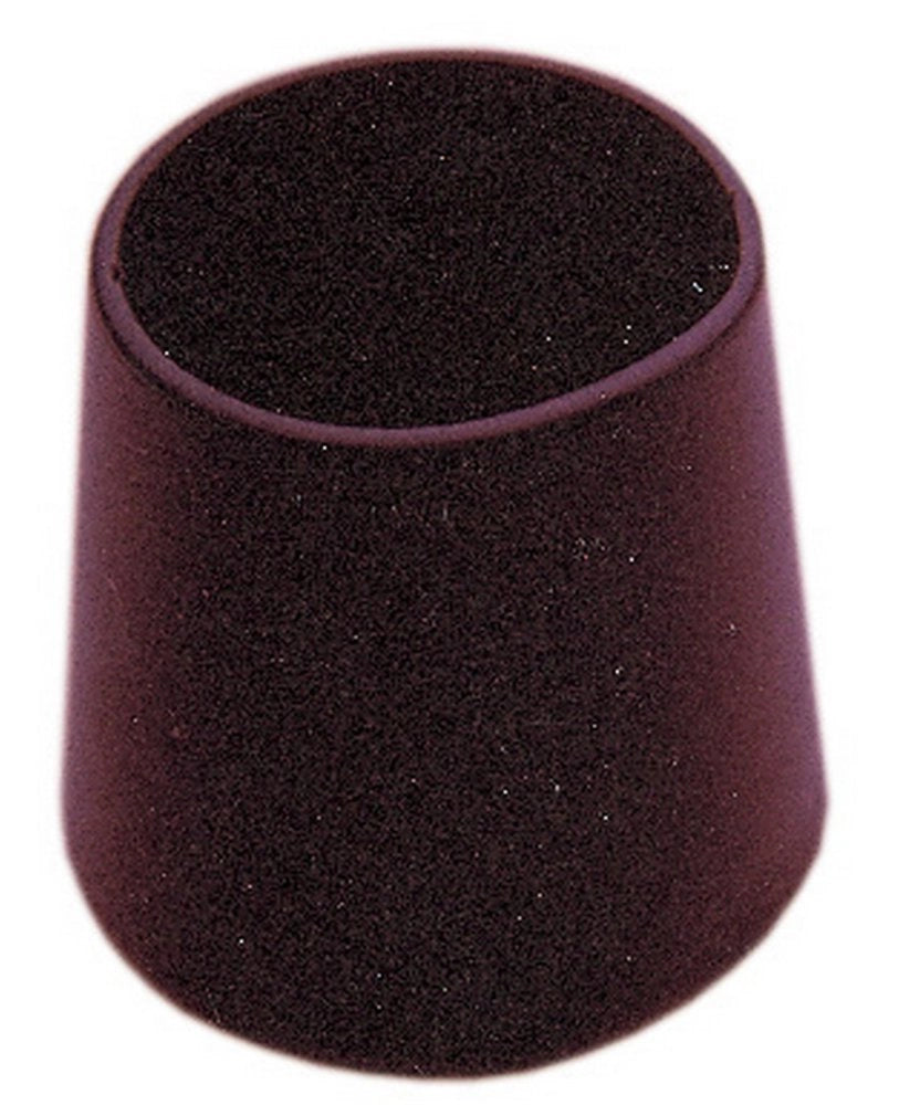 100pz sottosedie a goccia neri x tubo mm.26 cod:ferx.7520