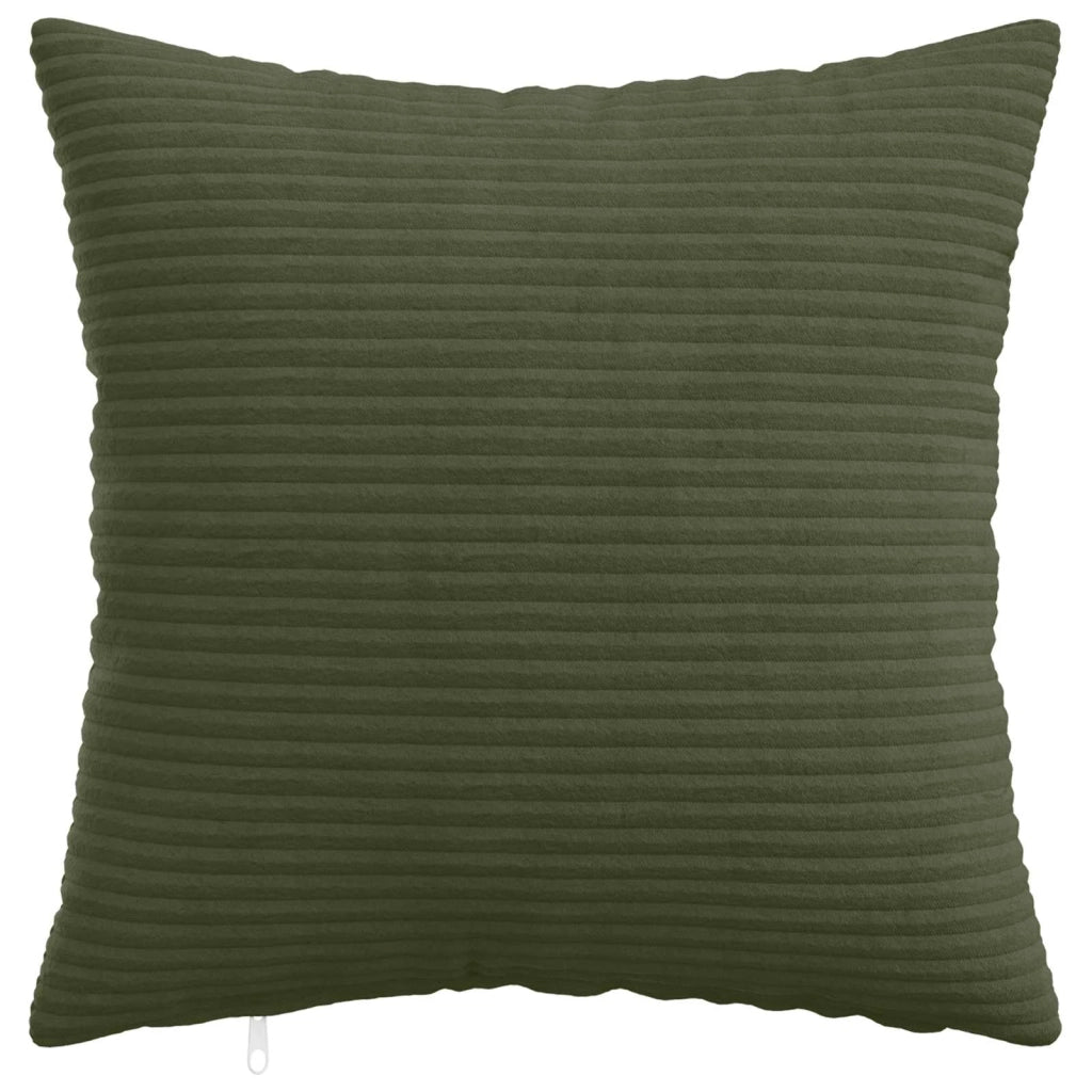 Federa 2 pcs HEERLEN Verde 45 x 45 cm corduroy 910417