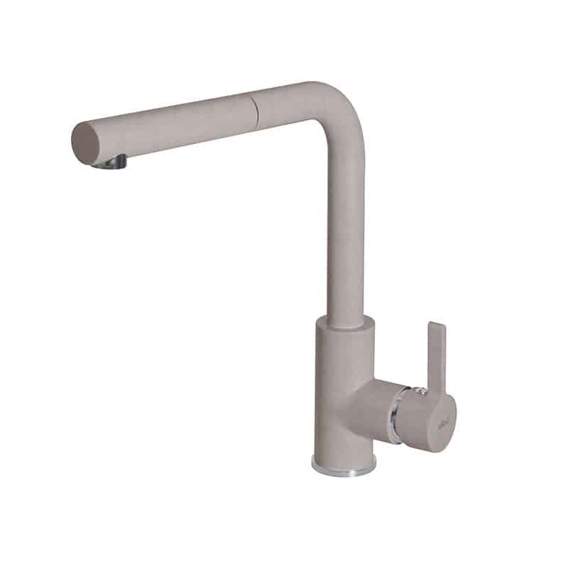 Rubinetto Miscelatore Cucina Elleci monocomando doccetta estraibile Avena MGKC0251