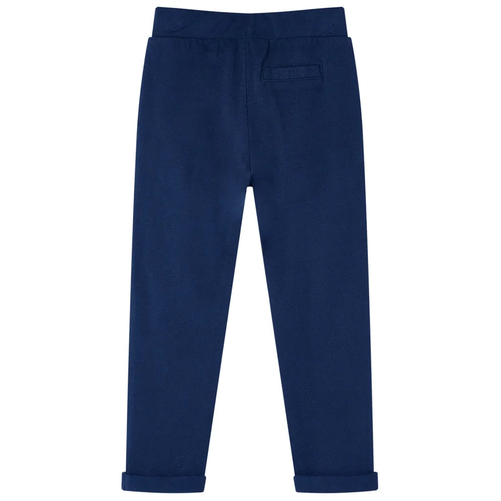 Pantaloni per Bambini con Coulisse Blu Marino 92 12984