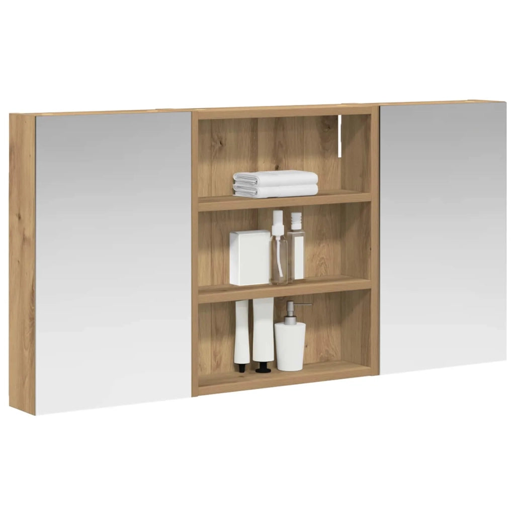 Set di Armadi da Bagno con lo scaffale 3 pcs 100 x 10,5 x 50 cm 3403687