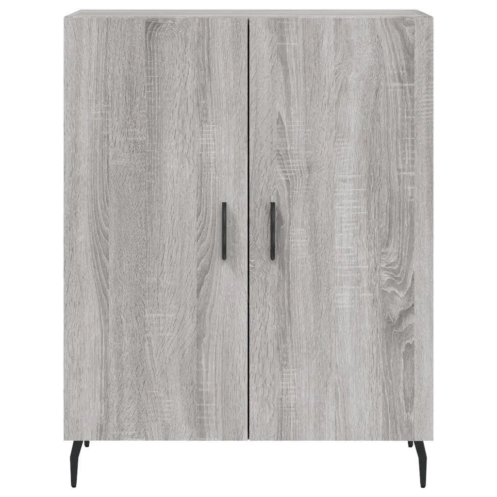 Credenza | Madia | Buffet da pranzo | Armadio da pranzo Grigio Sonoma 69,5x34x180 cm in Legno Multistrato