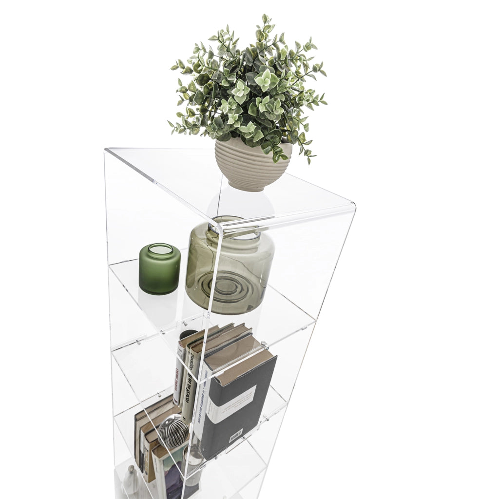 Mobiletto c/ruote THALOS trasparente