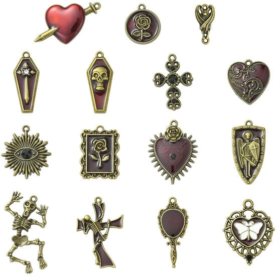 30 Stuks Bronzo per Creare Accessori di Moda