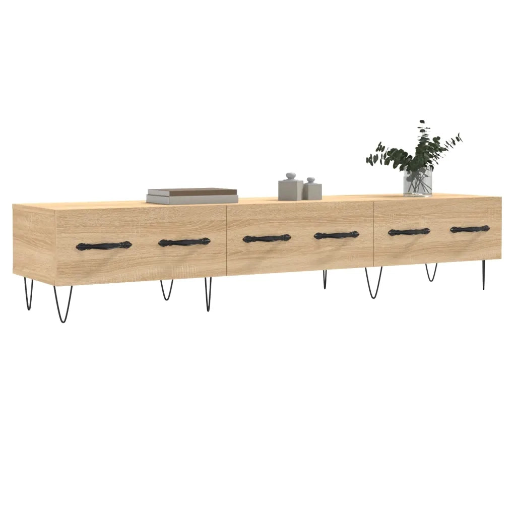 Mobile TV | Armadietto TV | Mobile Porta TV Rovere Sonoma 150x36x30 cm in Legno Multistrato