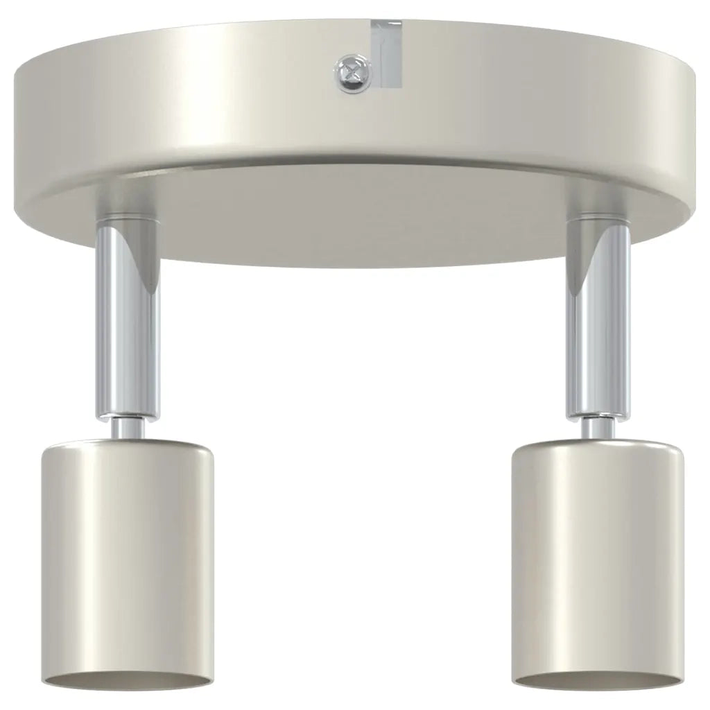Faretto da soffitto con i riflettori Nichel 12 x 8 cm Acciaio 4108208
