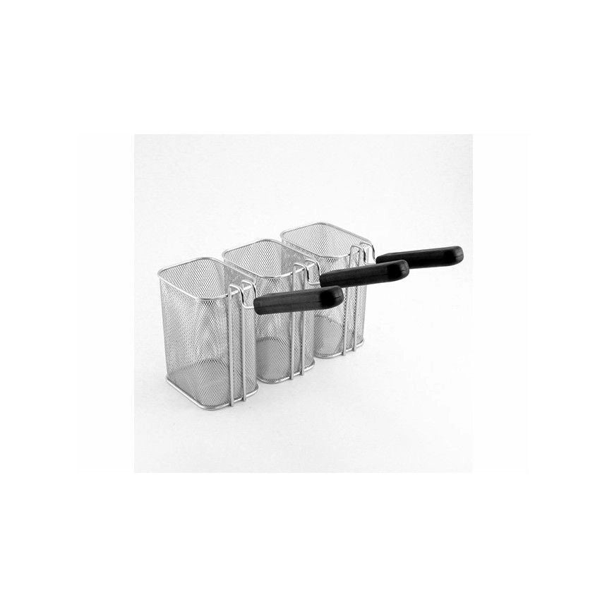 Pintinox PNT600412 Speedy Set 3 Cestelli per Cuocipasta Acciaio Inox 18-10 14x10,5x18 cm 2,3 L Lavastoviglie Induzione