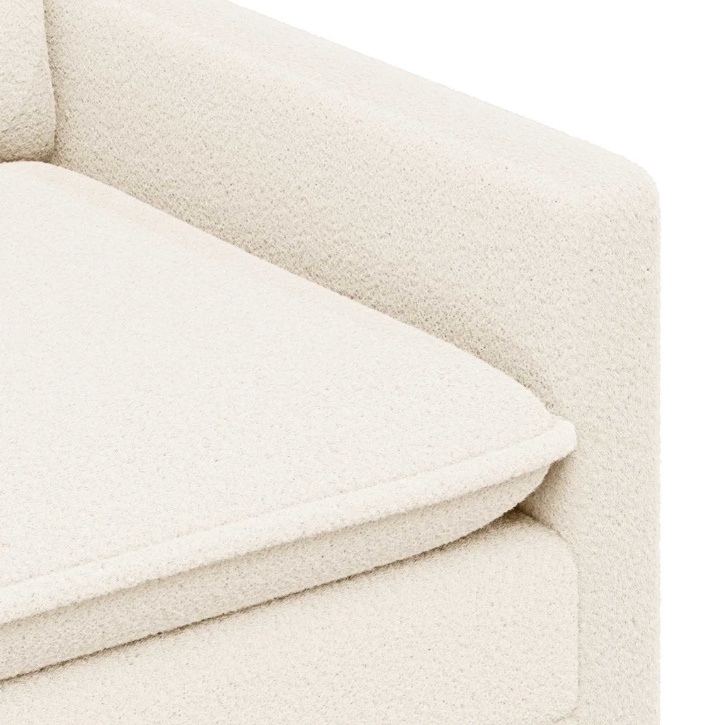 Divano Crema 156 x 81 x 87,5 cm Tessuto 42028850