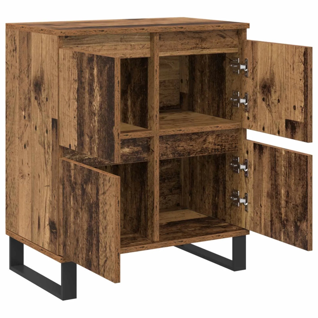 Credenza 2 pcs Legno vecchio 60 x 35 x 70 cm 3394545