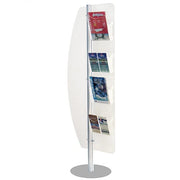 Espositore con 4 vaschette A4 e vela
