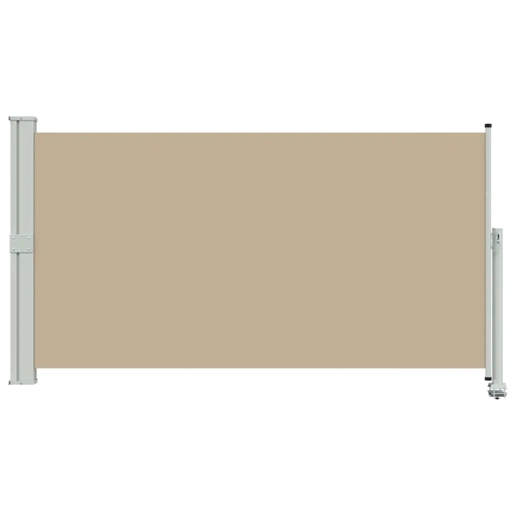 Tenda laterale-Tenda parasole per balcone 100% poliestere ferro acciaio 814880