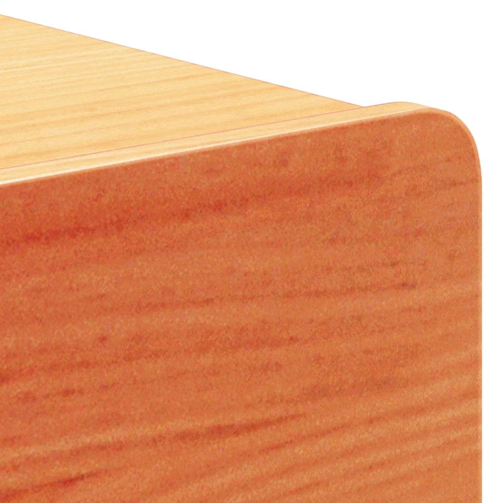 Comodino | Armadio da Notte | Mobiletto da notte con cassetto Marrone cerato 44 x 32,5 x 40 cm