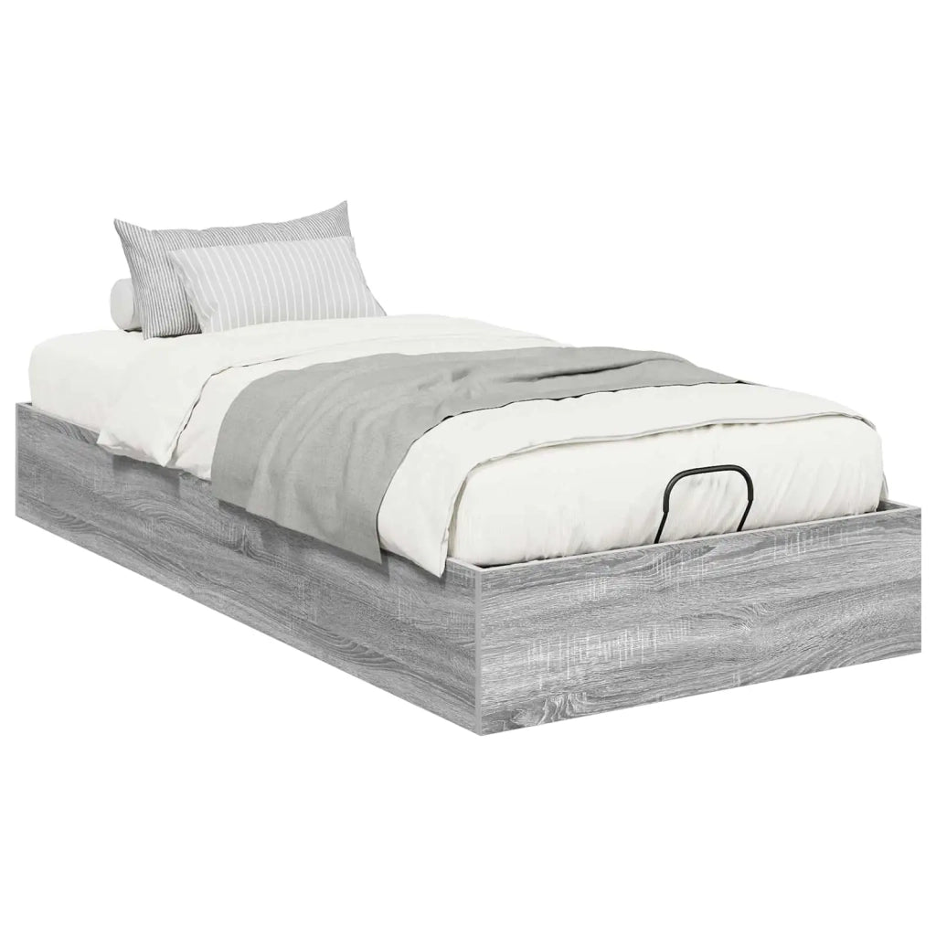 Letto ottomano Sonoma grigia 193 x 75,5 x 25 cm 3409306