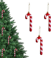 Decorazione per Esterno e Interno con Fiamma a Spirale in Plastica con Glitter per Natale