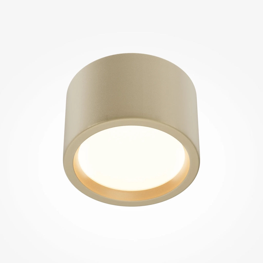 Maytoni Lampada da soffitto moderna Hydra 1 luce LED integrato oro alluminio